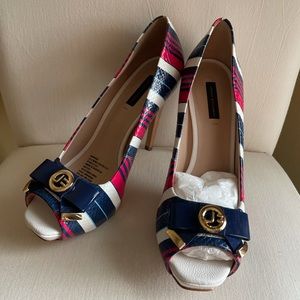 High heal platform shoe